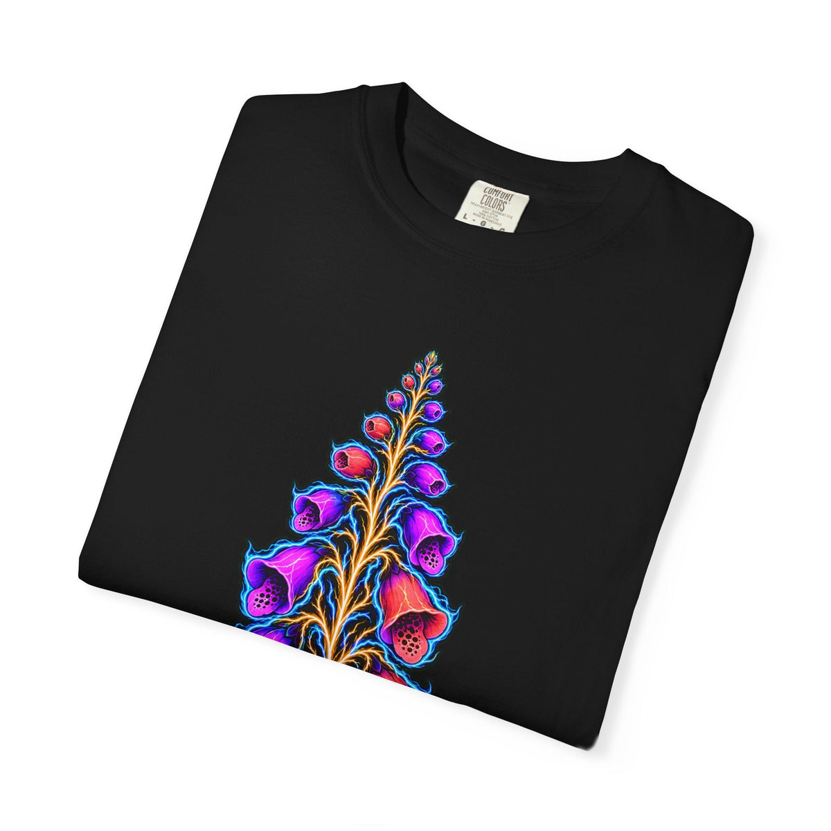 Voltage Foxglove Neon Graphic Tee