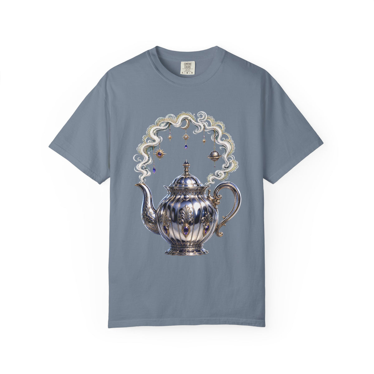 Chrome Lace Oracle Teapot T-Shirt Graphic