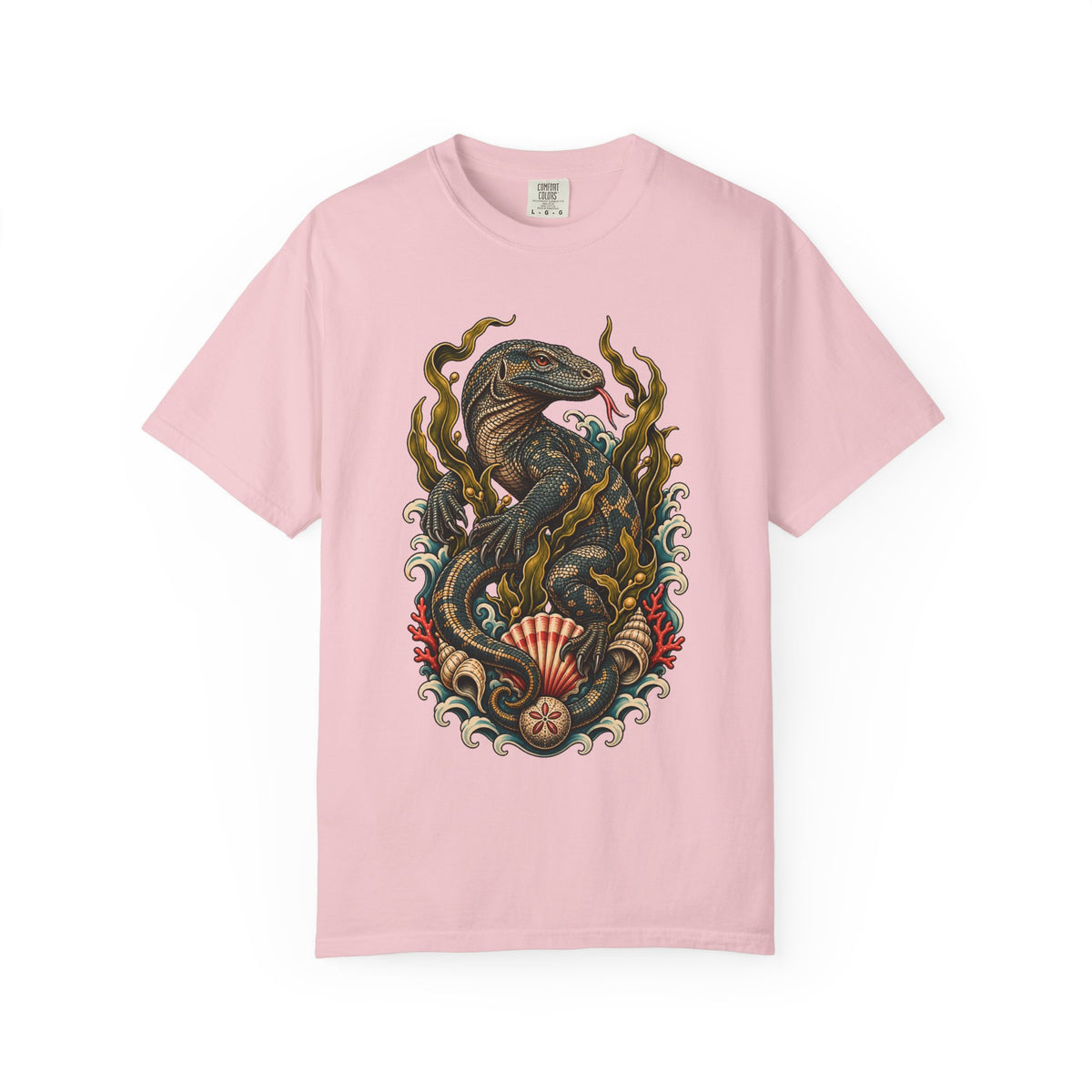 Tattoo Flash Kelp Komodo Graphic Tee