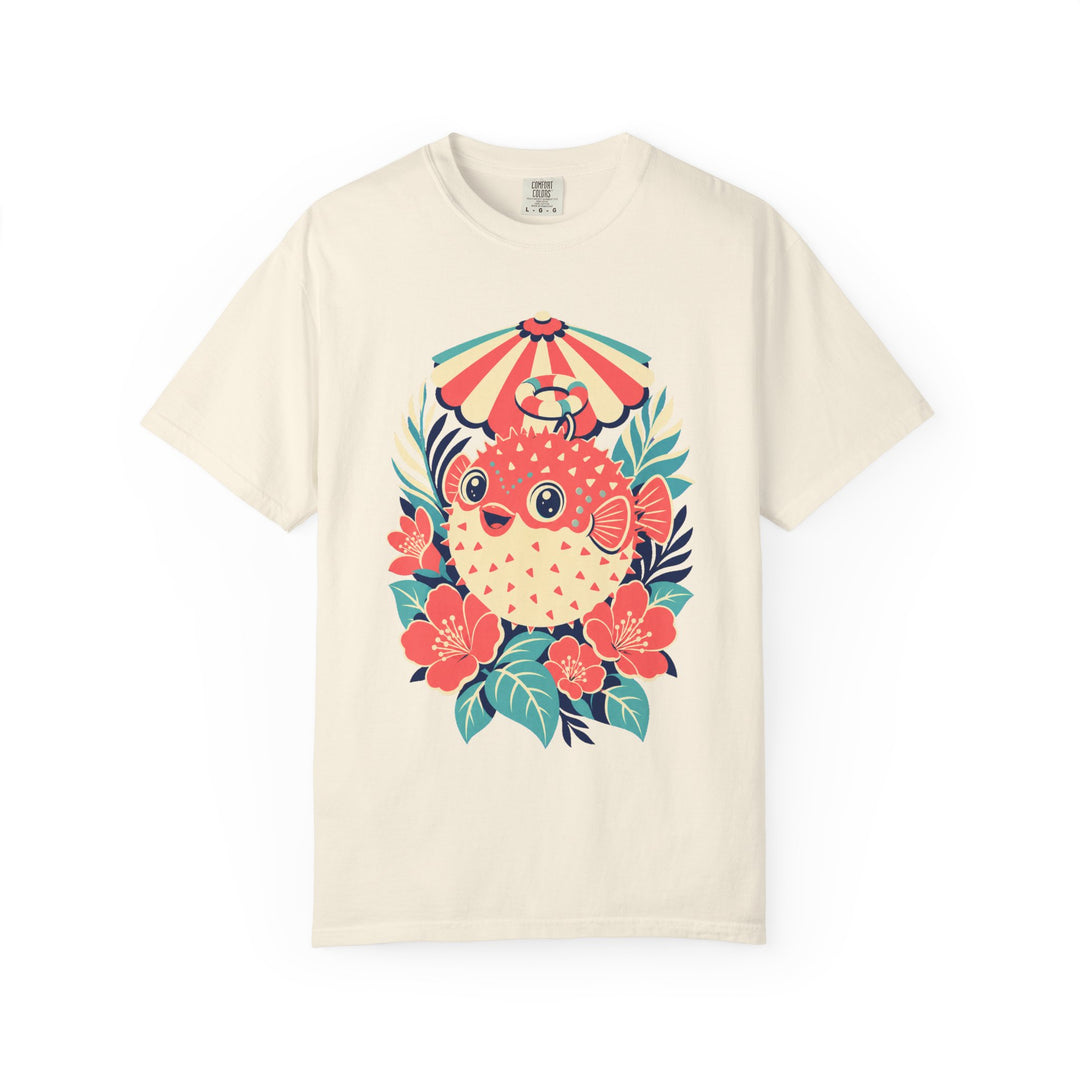 Cabana Guava Pufferfish Graphic Tee