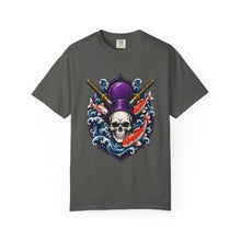 Skull and Koi Crest T-Shirt Graphic