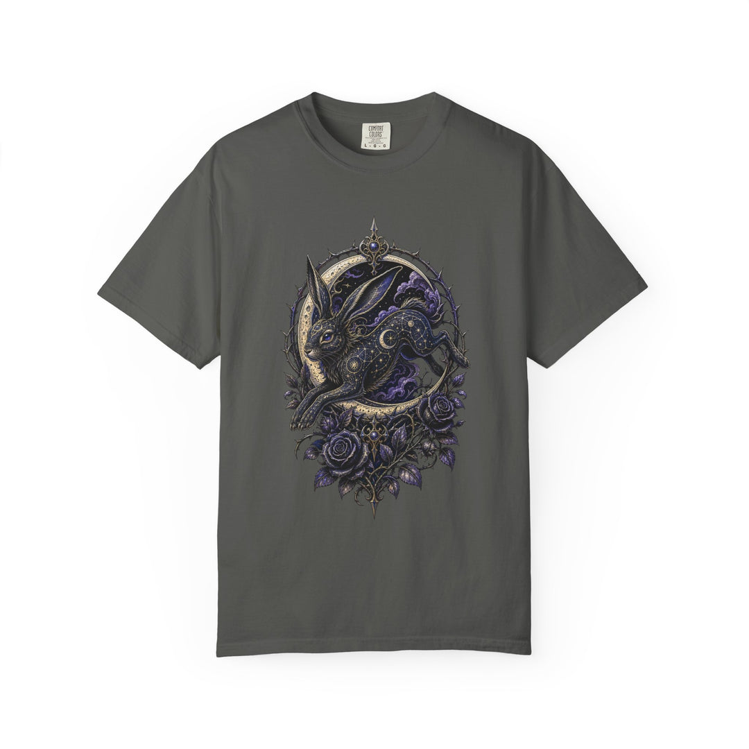Gothic Moon Hare Graphic Tee