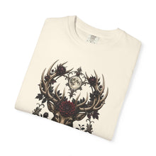 Gothic Dahlia Stag Crown Graphic Tee