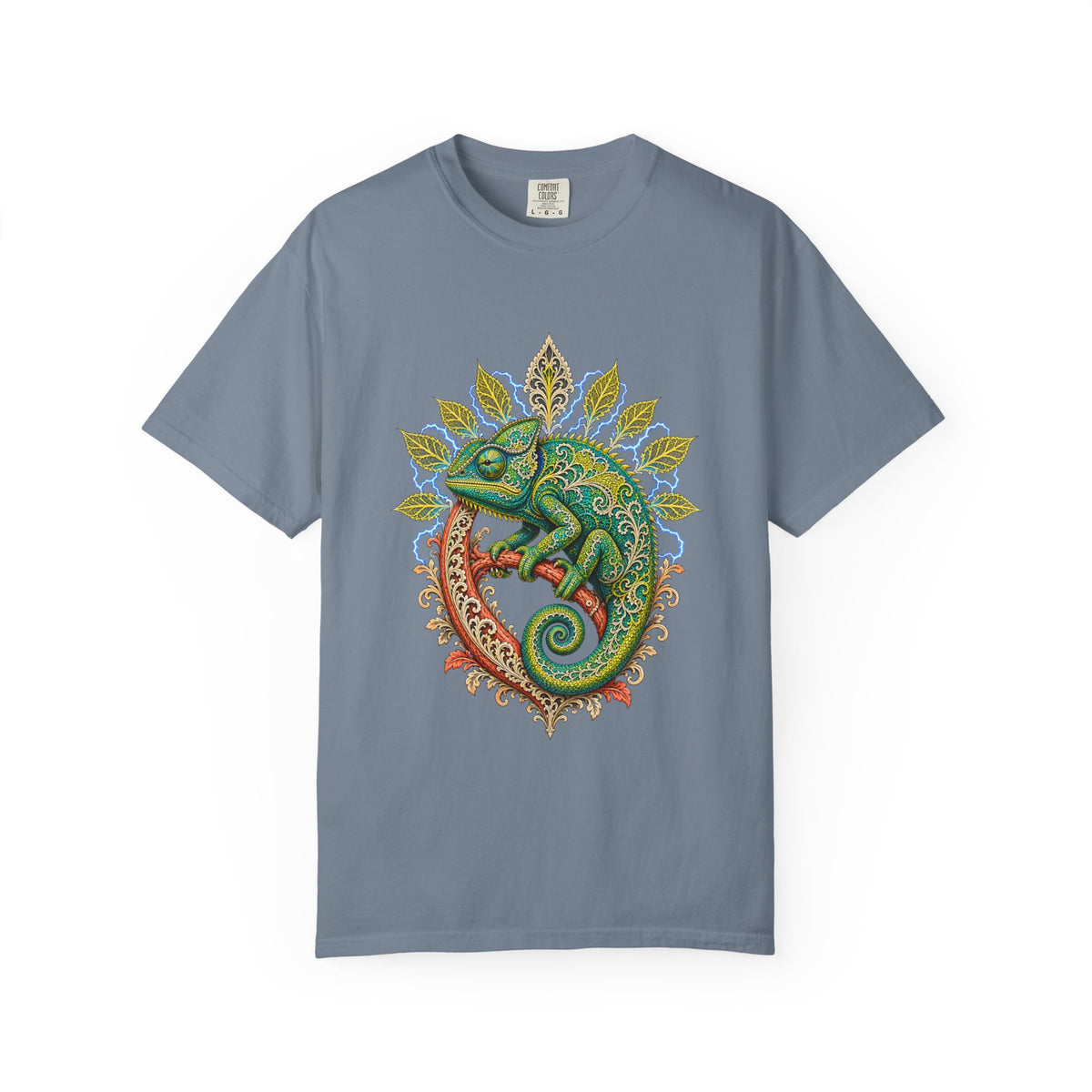 Electric Lace Chameleon Graphic Tee