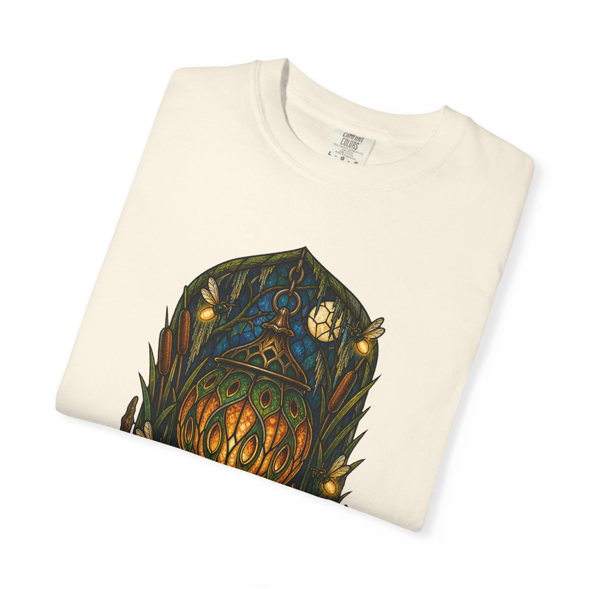 Swamp Lantern Relic Graphic T-Shirt