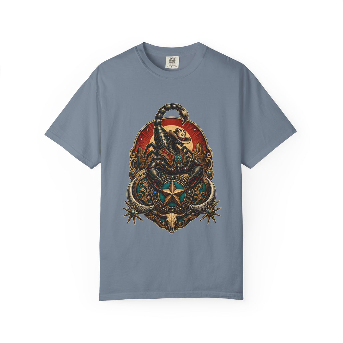 Desert Scorpion Rodeo Star T-Shirt Graphic