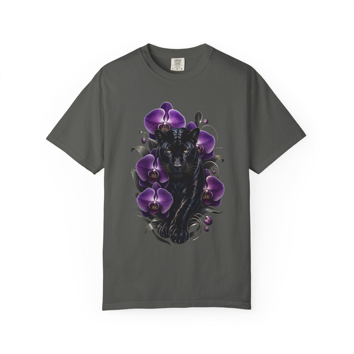 Orchid Panther Streetwear Graphic Tee