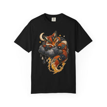 Quilted Thundercloud Fox T-Shirt Graphic