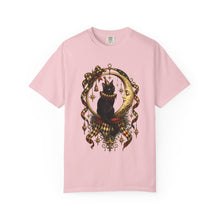 Vintage Circus Moon Cat T-Shirt Graphic