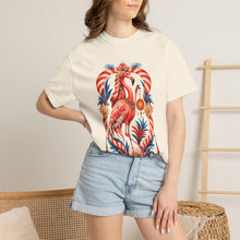 Cabana Stripe Flamingo Oracle Graphic Tee