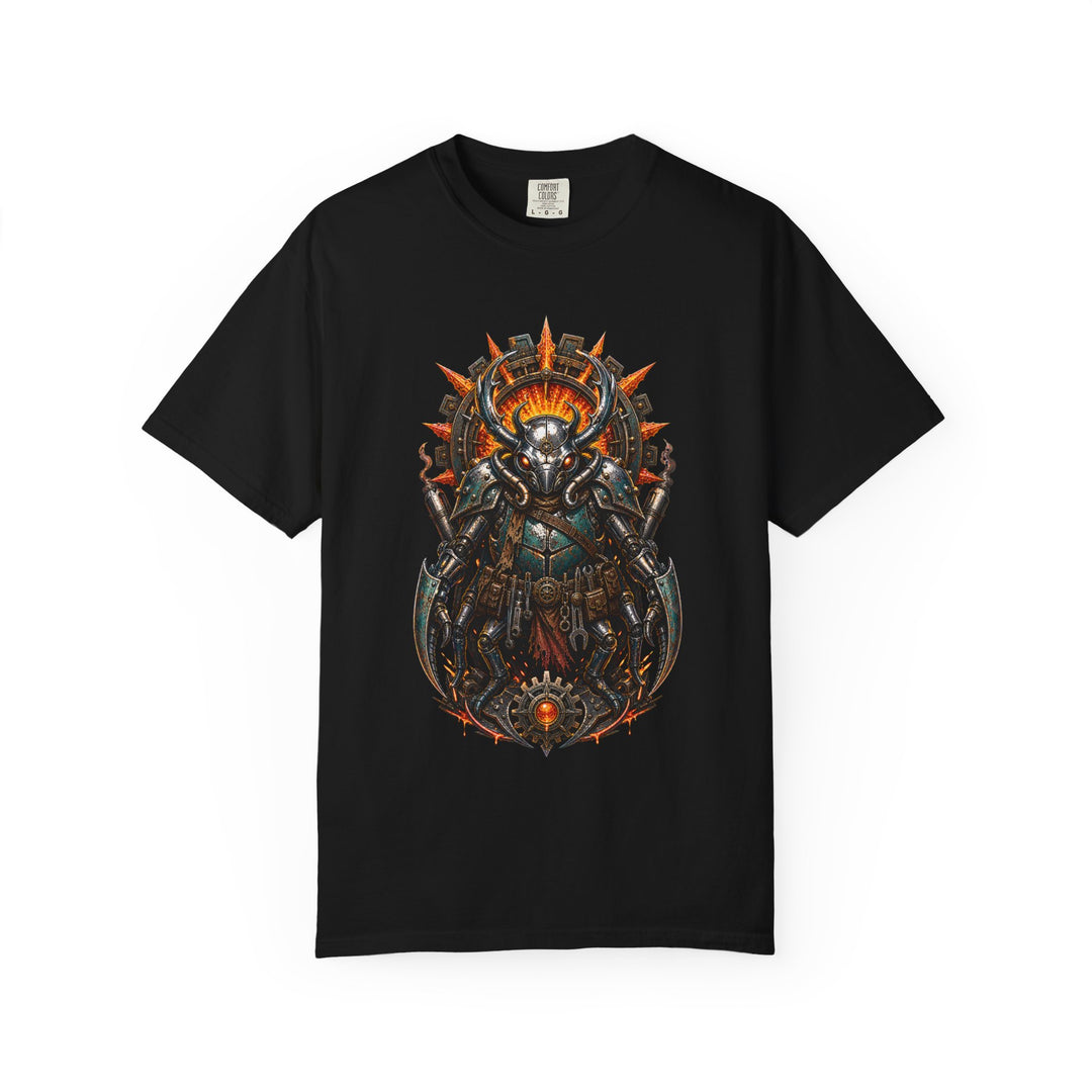 Chrome Scarab Mechanic Punk T-Shirt Graphic