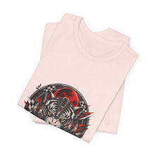 Mecha Tiger Racing Badge T-Shirt Graphic