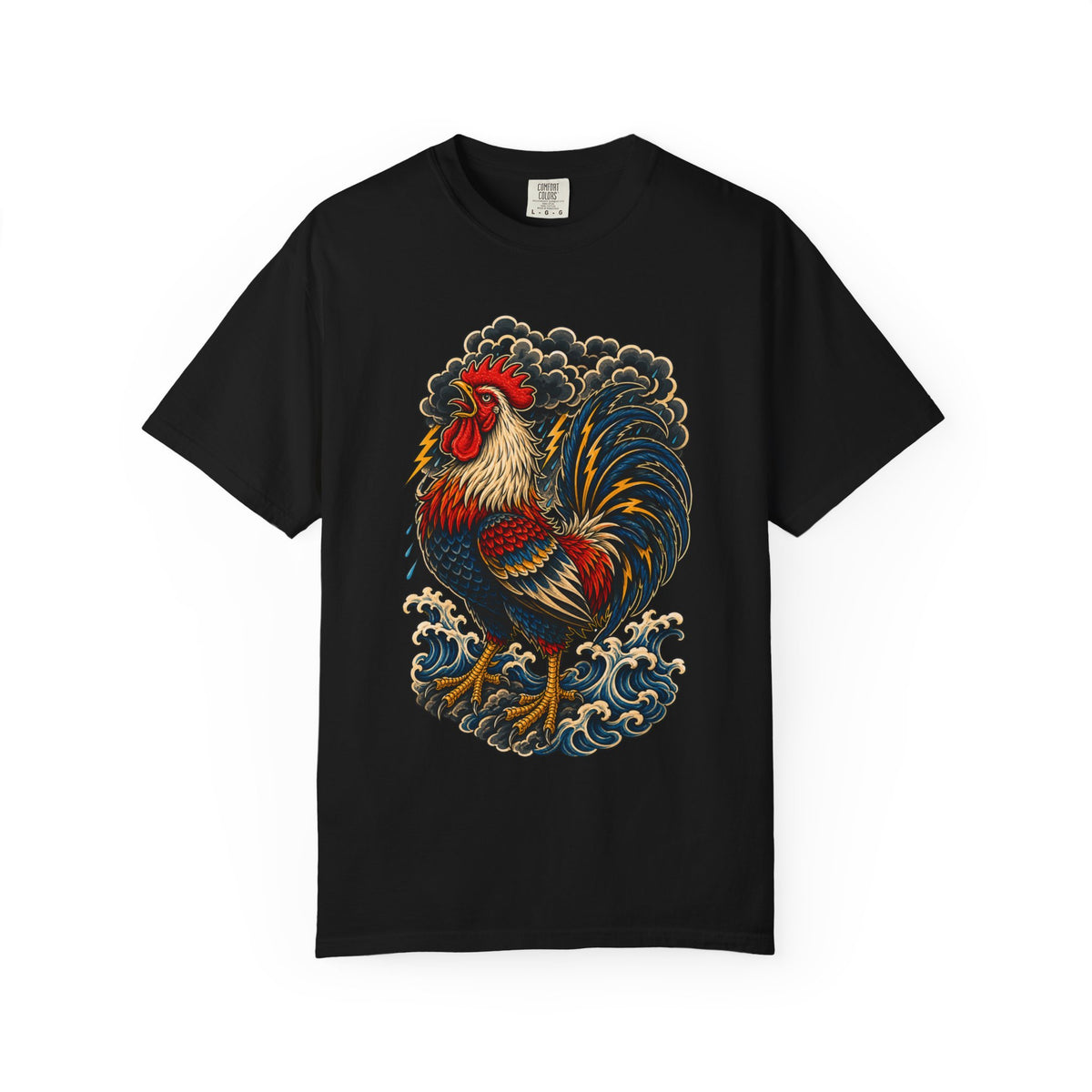 Tattoo Flash Monsoon Rooster Graphic Tee