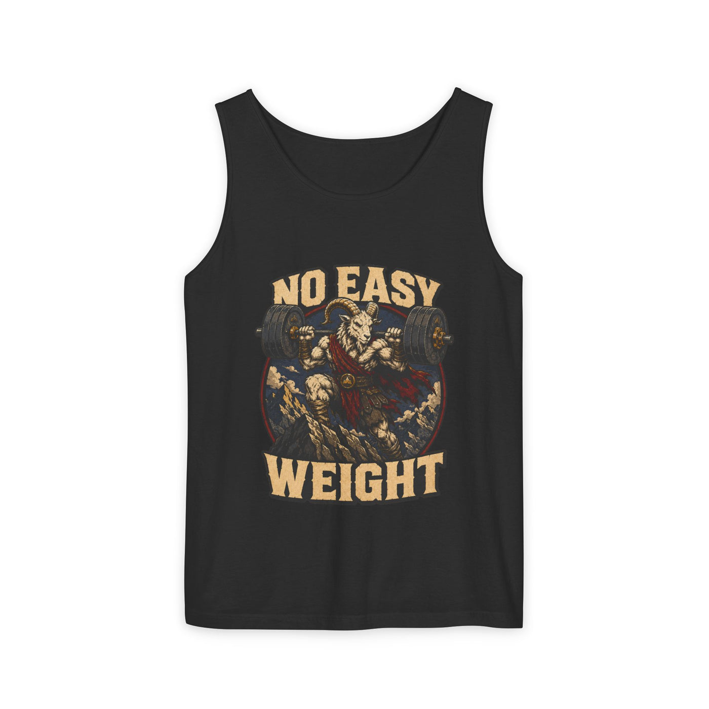 No Easy Weight Mountain Goat Workout Tank
