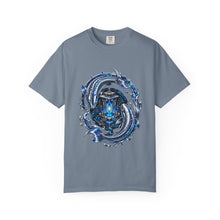 Chrome Koi Data Shrine T-Shirt Graphic