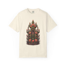Gothic Peach Cactus Shrine Graphic Tee