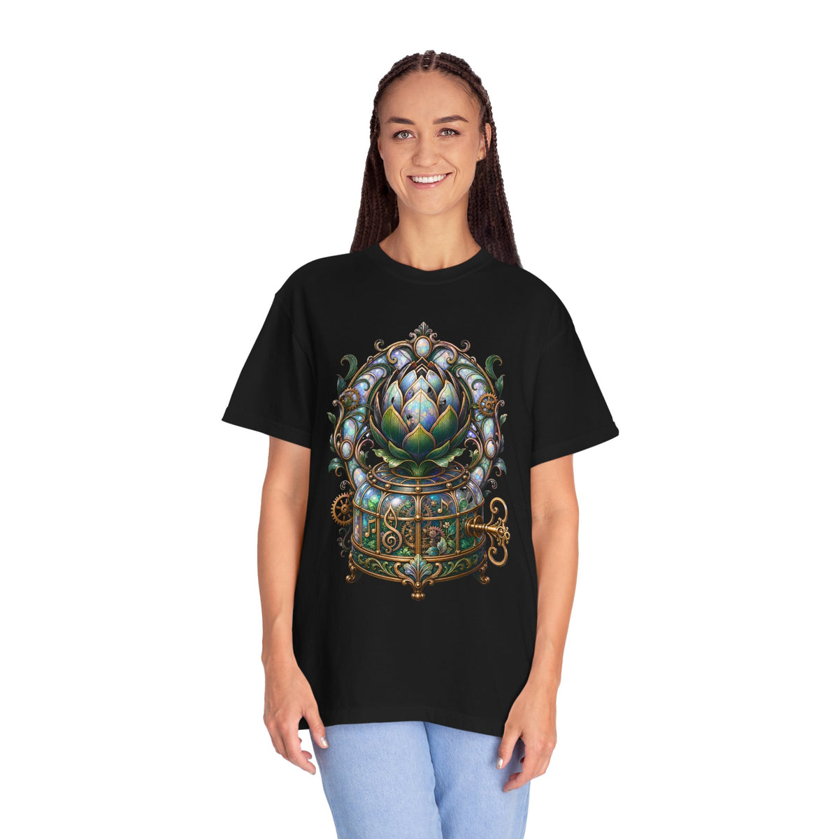 Opal Greenhouse Music Box Artichoke T-Shirt Graphic
