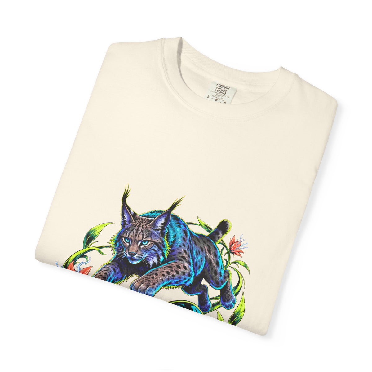 Neon Botanical Skate Lynx Graphic Tee