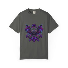 Neon Plaid Bat Bloom Graphic Tee