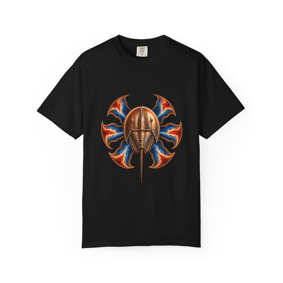 Solar Flare Horseshoe Crab Graphic Tee