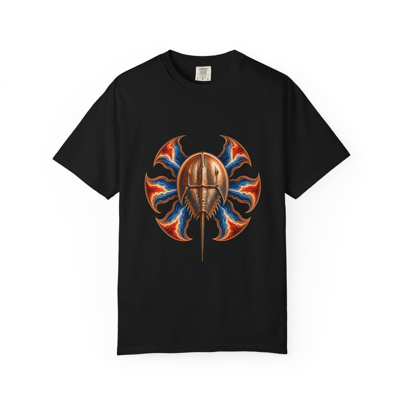 Solar Flare Horseshoe Crab Graphic Tee