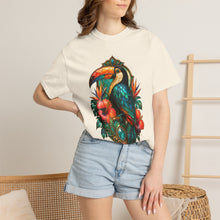 Tropical Glass Toucan Graphic Tee