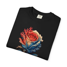 Coral Reef Rose Graphic Tee