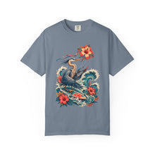 Hibiscus Surf Kite Heron T-Shirt Graphic