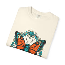 Ornate Monarch Butterfly Art Nouveau T-Shirt Graphic