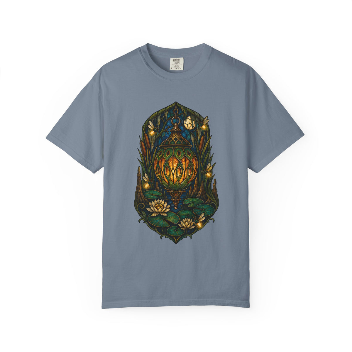 Swamp Lantern Relic Graphic T-Shirt