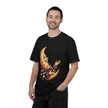 Polka Dot Moon Apricot Juggler T-Shirt Graphic