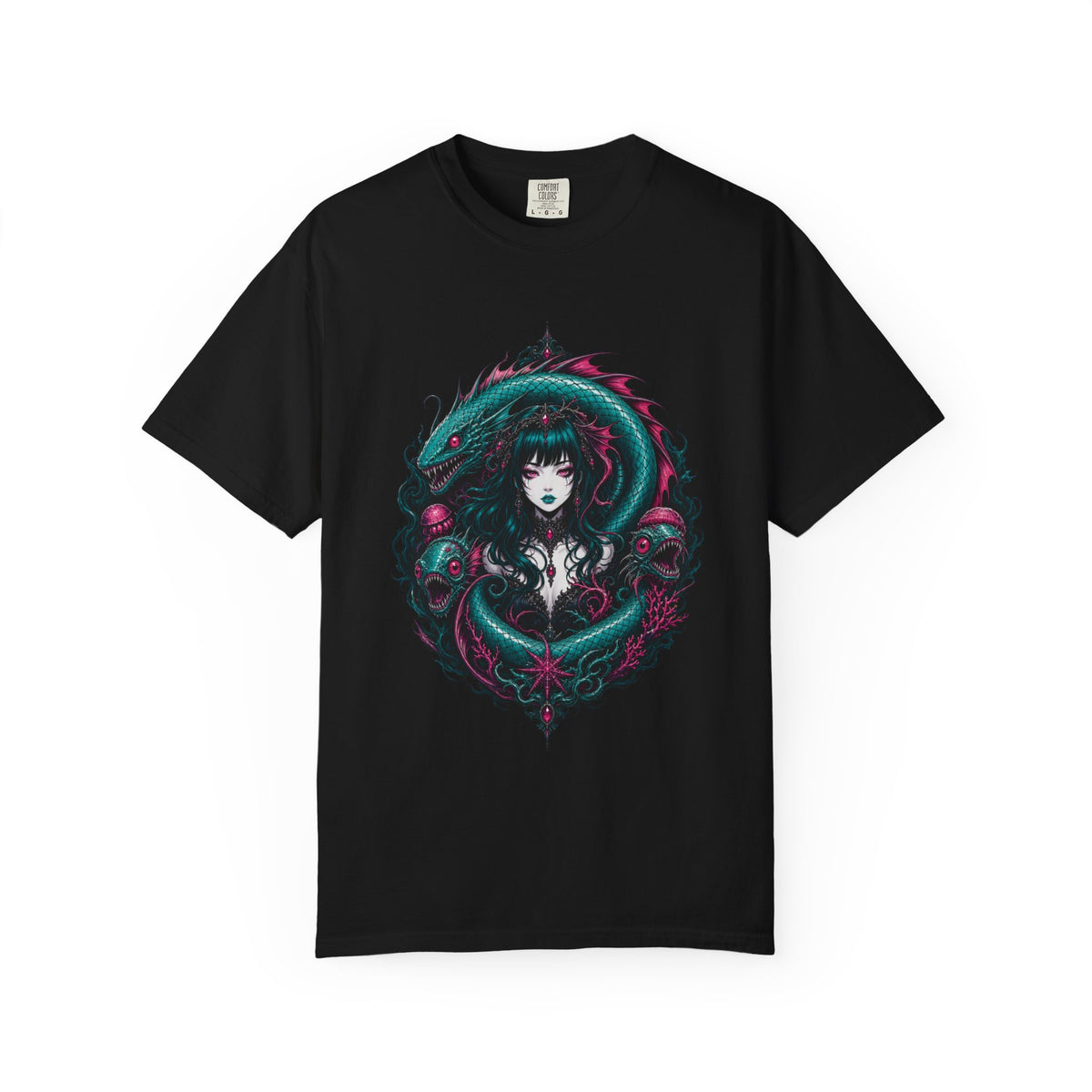 Abyssal Sea Witch T-Shirt Graphic