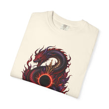 Red Purple Eclipse Serpent Graphic Tee