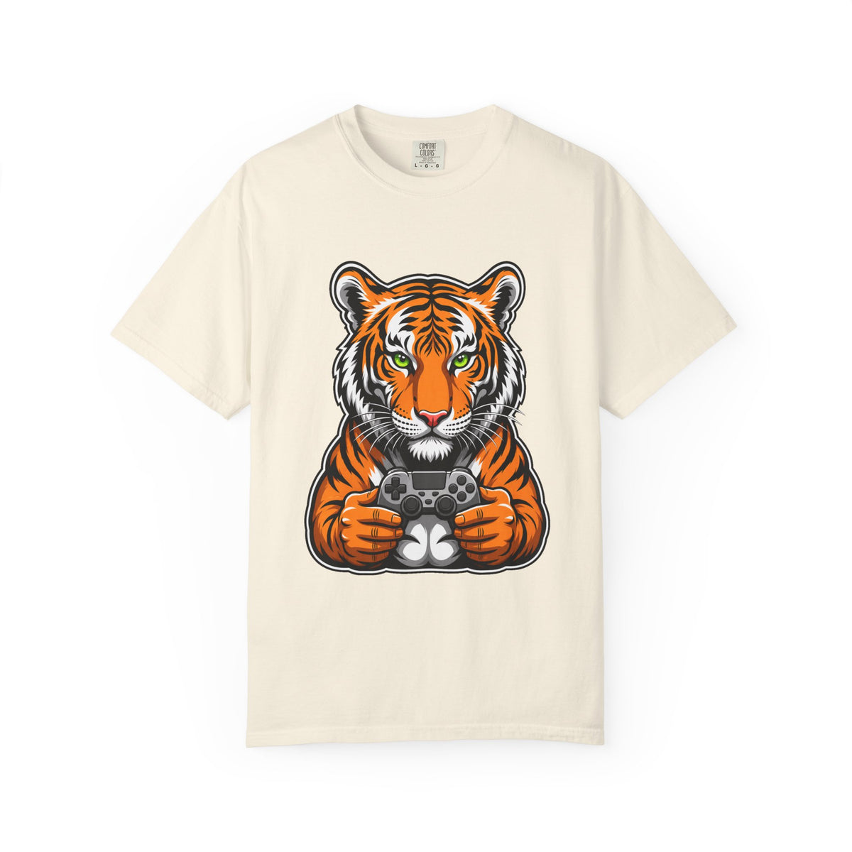 Tiger Gamer Mascot T-Shirt Graphic