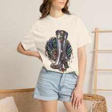 Neo Deco Rainboot Opera Brooch T-Shirt Graphic