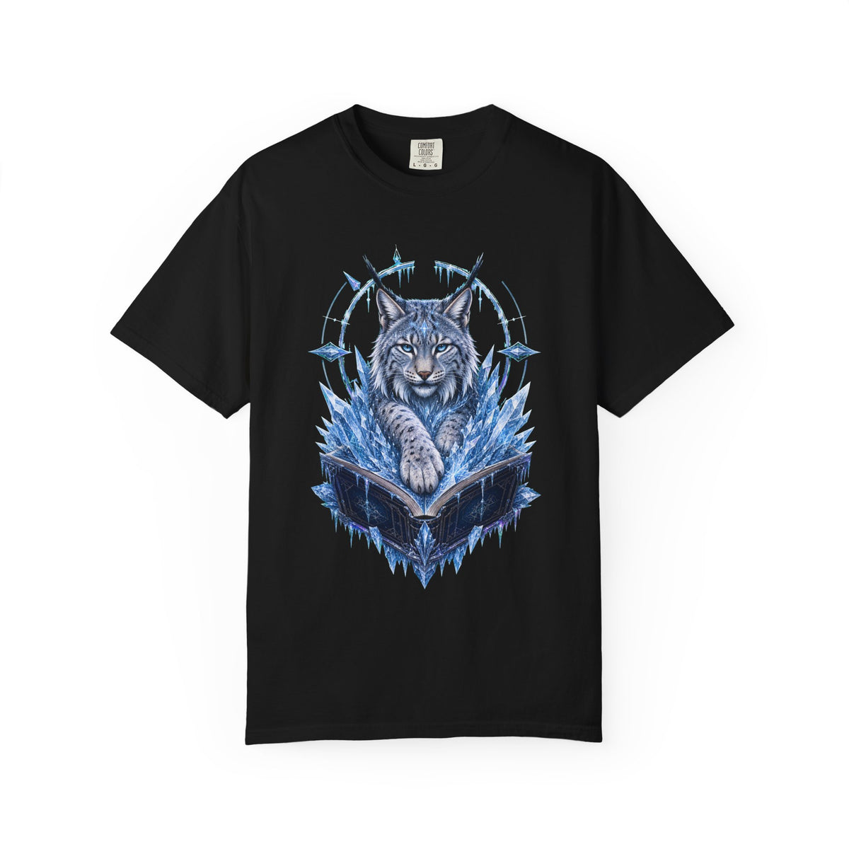 Glacier Lynx Spellbook Graphic Tee