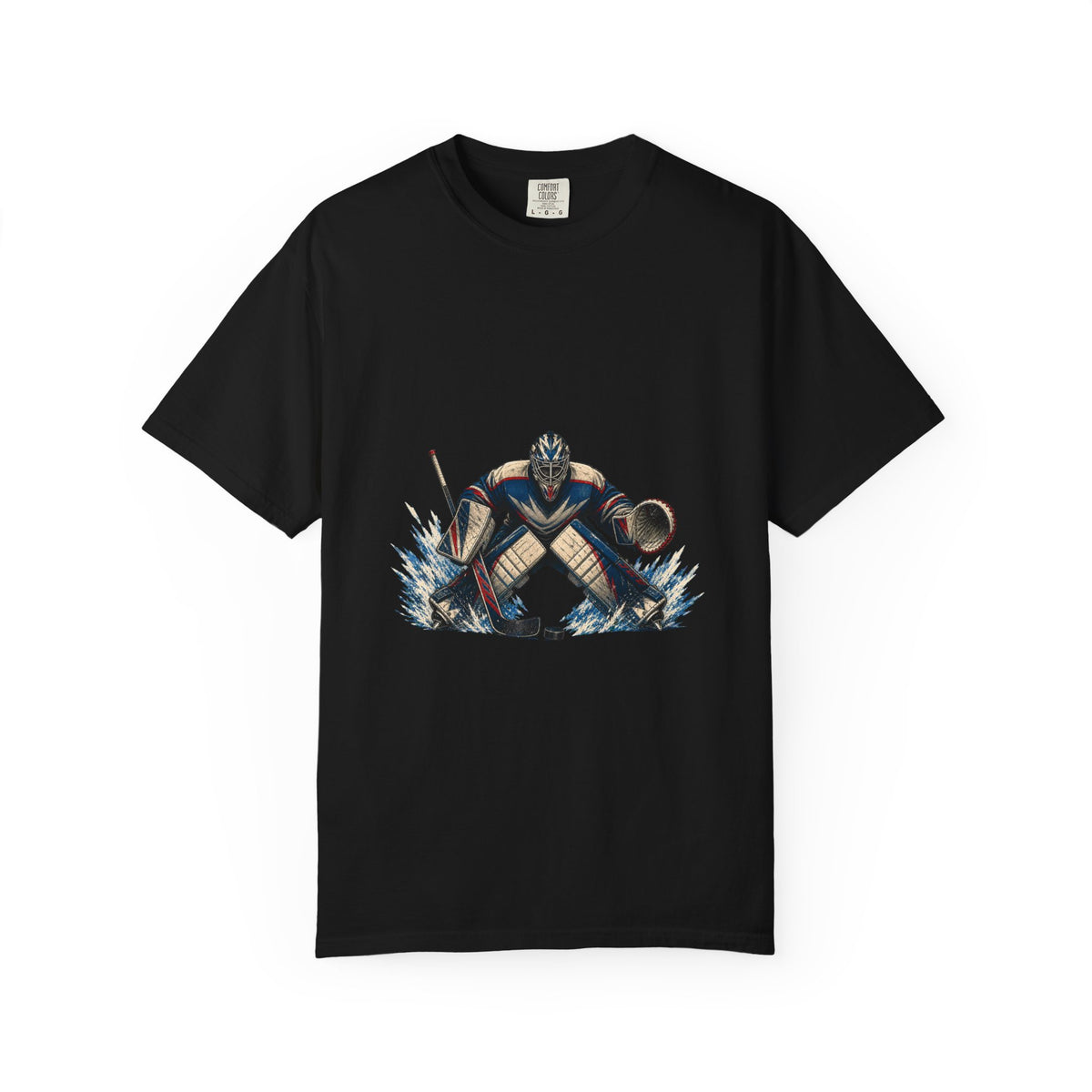 Crease Guardian Hockey Goalie Graphic Tee