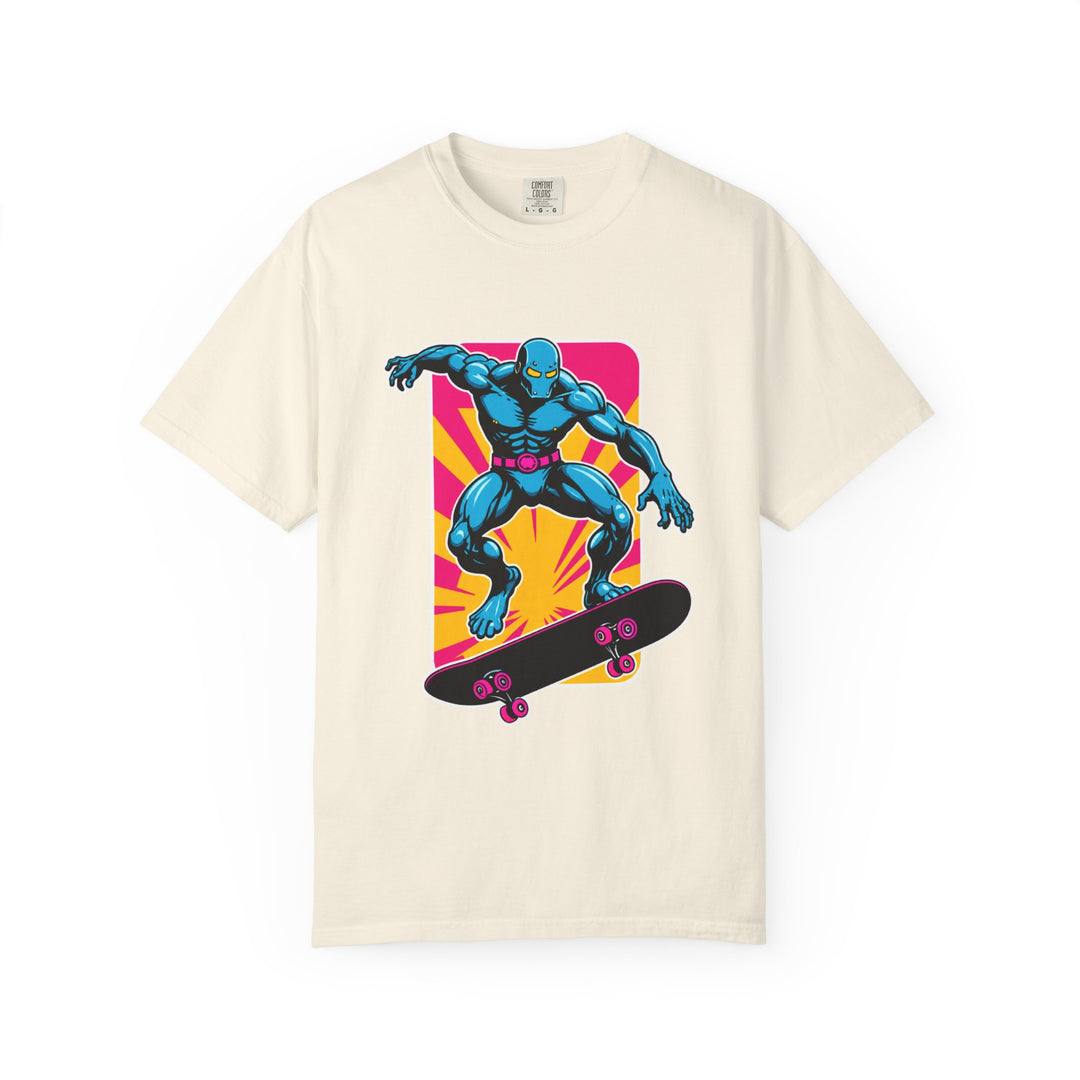 Neon Skate Sentinel T-Shirt Graphic