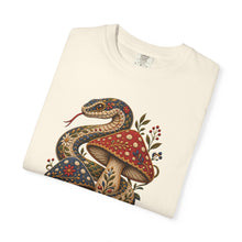 Embroidered Mushroom Serpent Graphic Tee