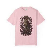 Gothic Cherry Owl Graphic Tee