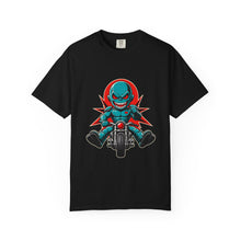 Demon Biker Retro Mascot T-Shirt Graphic