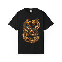 Stained Glass Espresso Meteor Catfish T-Shirt Graphic