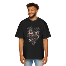 Midnight Mixtape Broken Heart Heavy Oversized Emo Tee