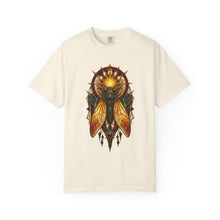 Stained Glass Cicada Sun Relic Graphic Tee