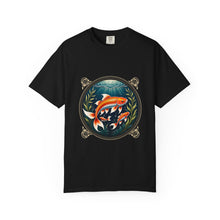 Ornamental Koi Pond Emblem T-Shirt Graphic