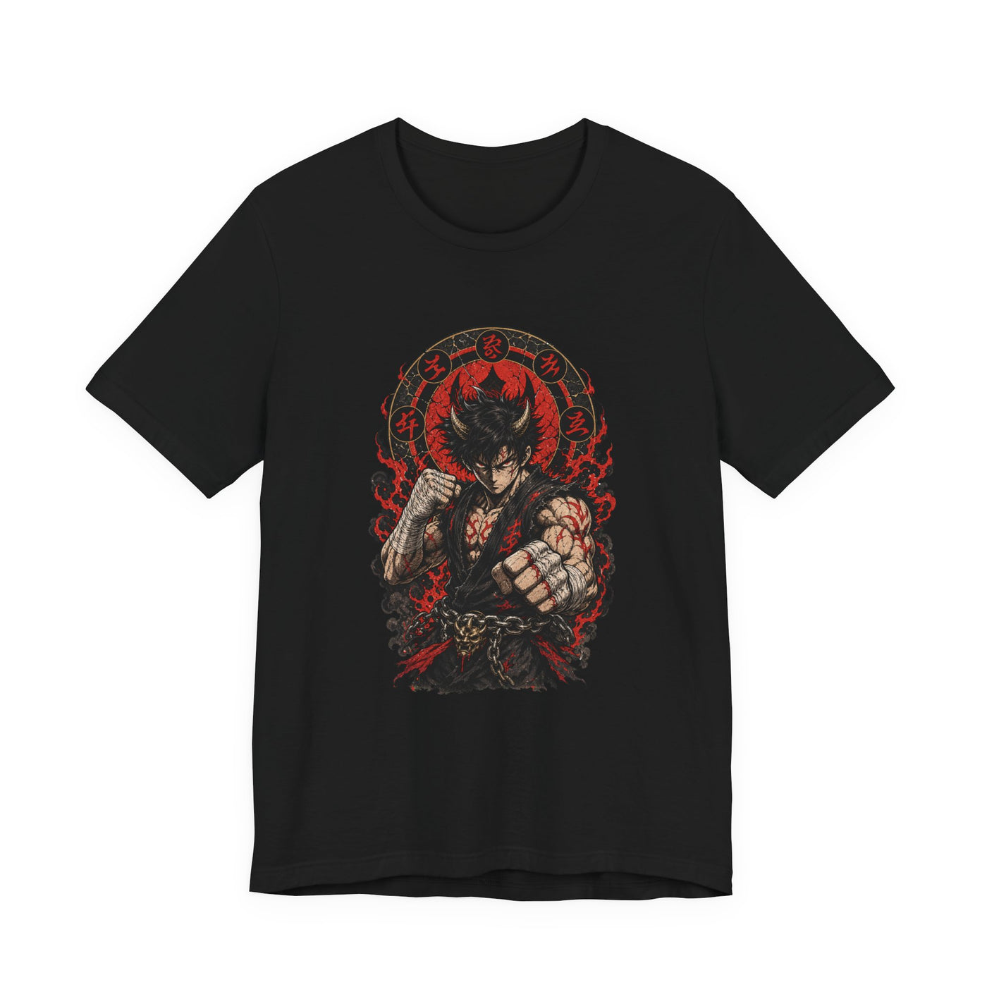 Demon Gym Fighter T-Shirt Graphic