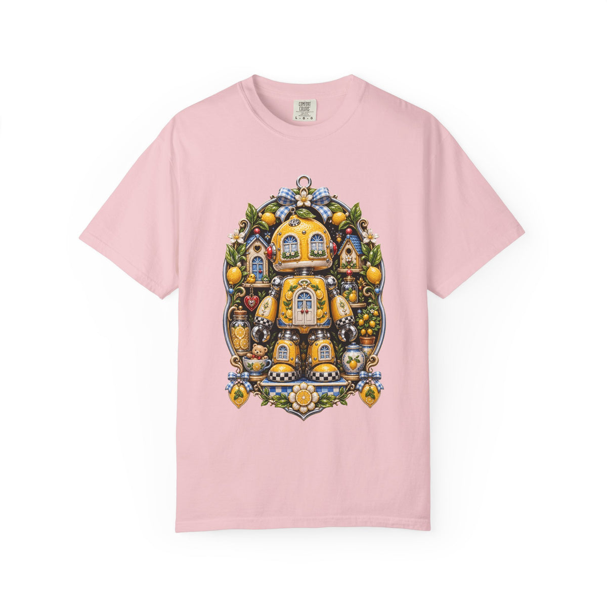 Dollhouse Lemon Robot Charm T-Shirt Graphic