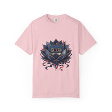 Glitch Denim Cassette Lotus Graphic Tee