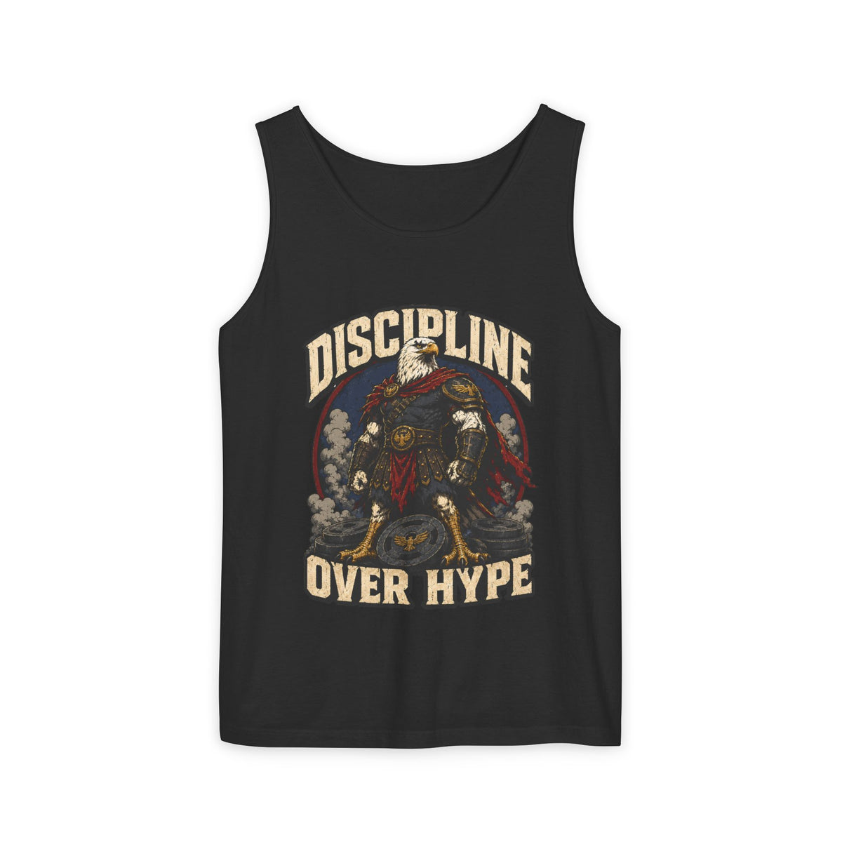 Discipline Over Hype Eagle Workout Tank
