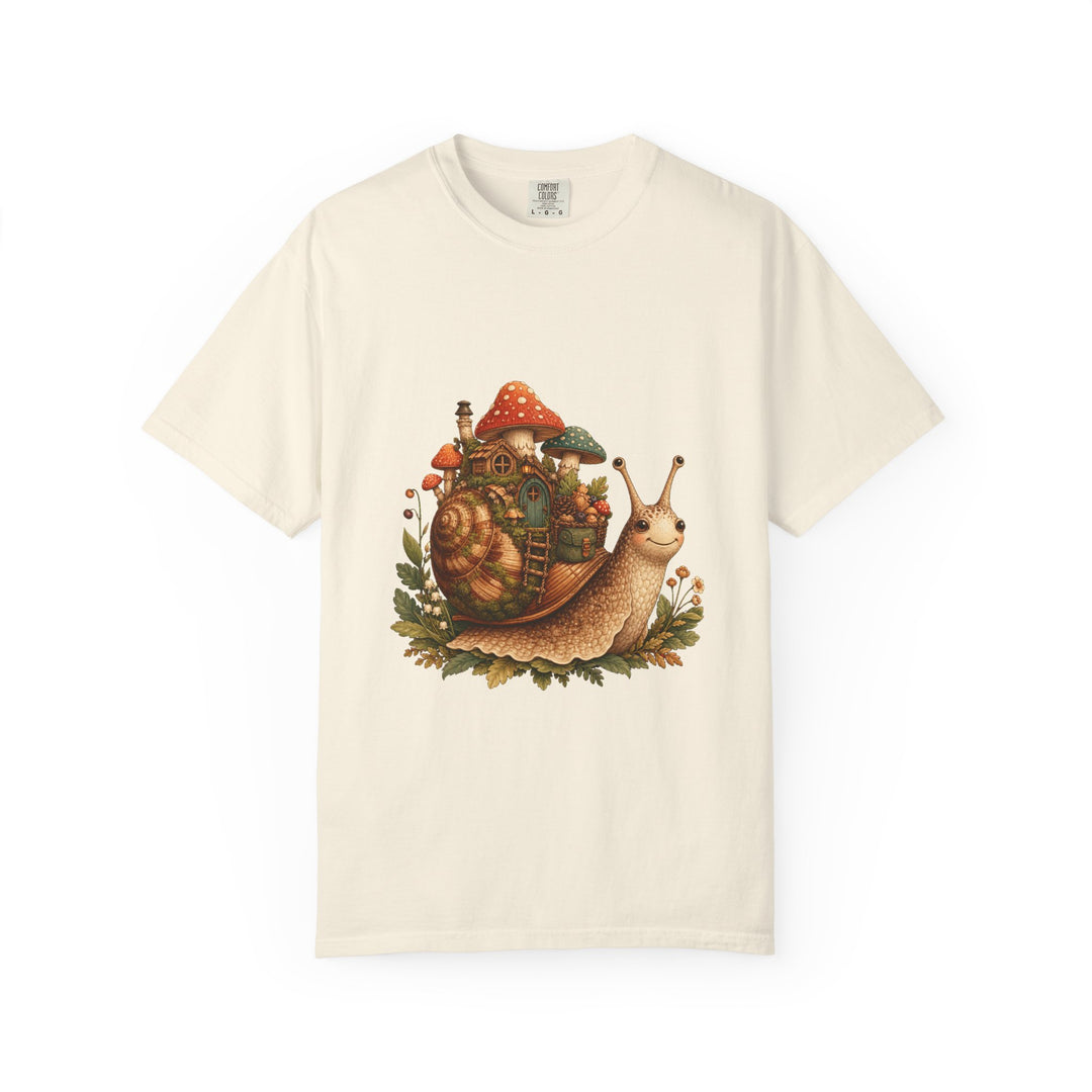Mushroom Snail Caravan Graphic Tee